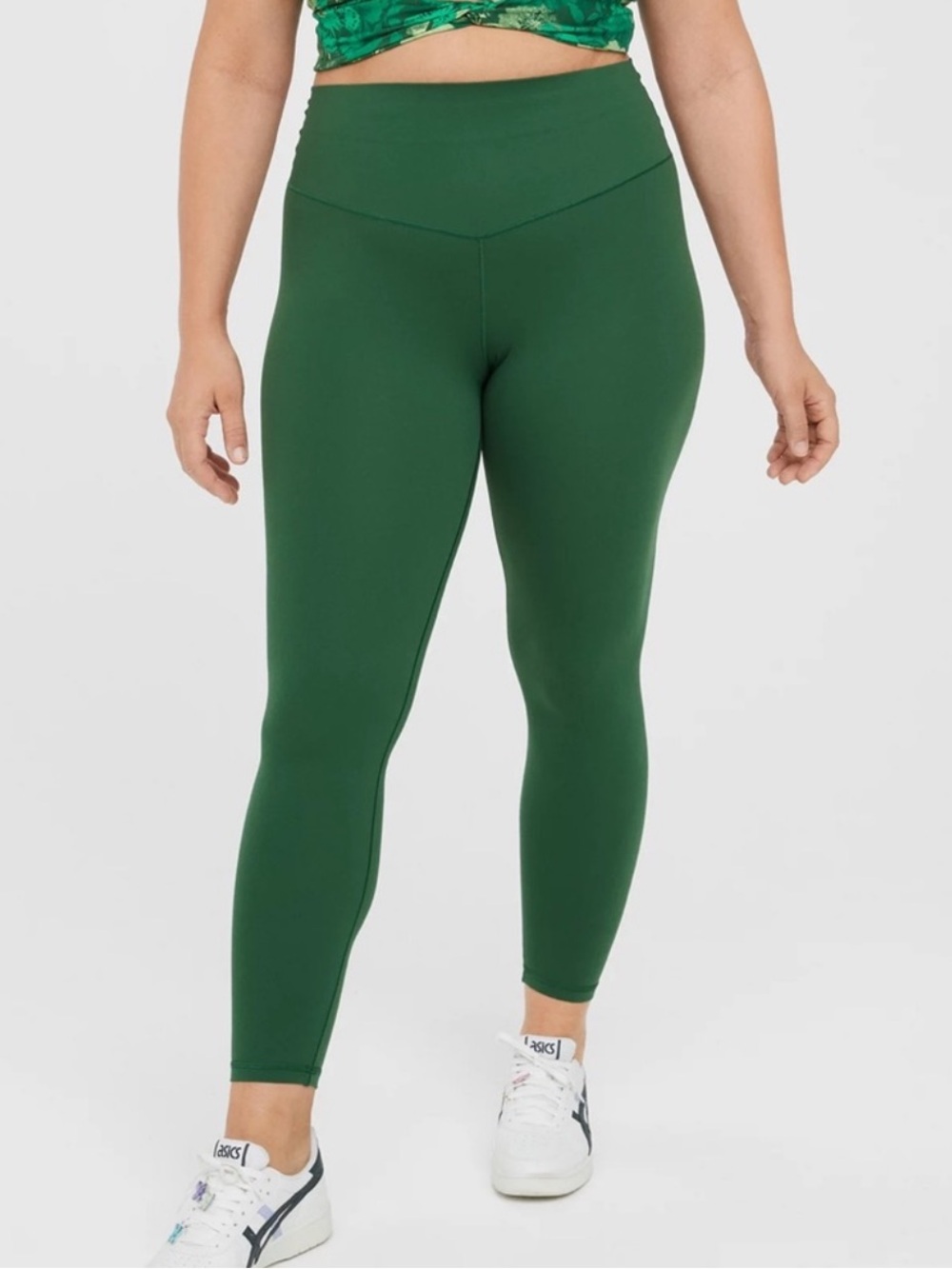 aerie Green High-Rise Leggings